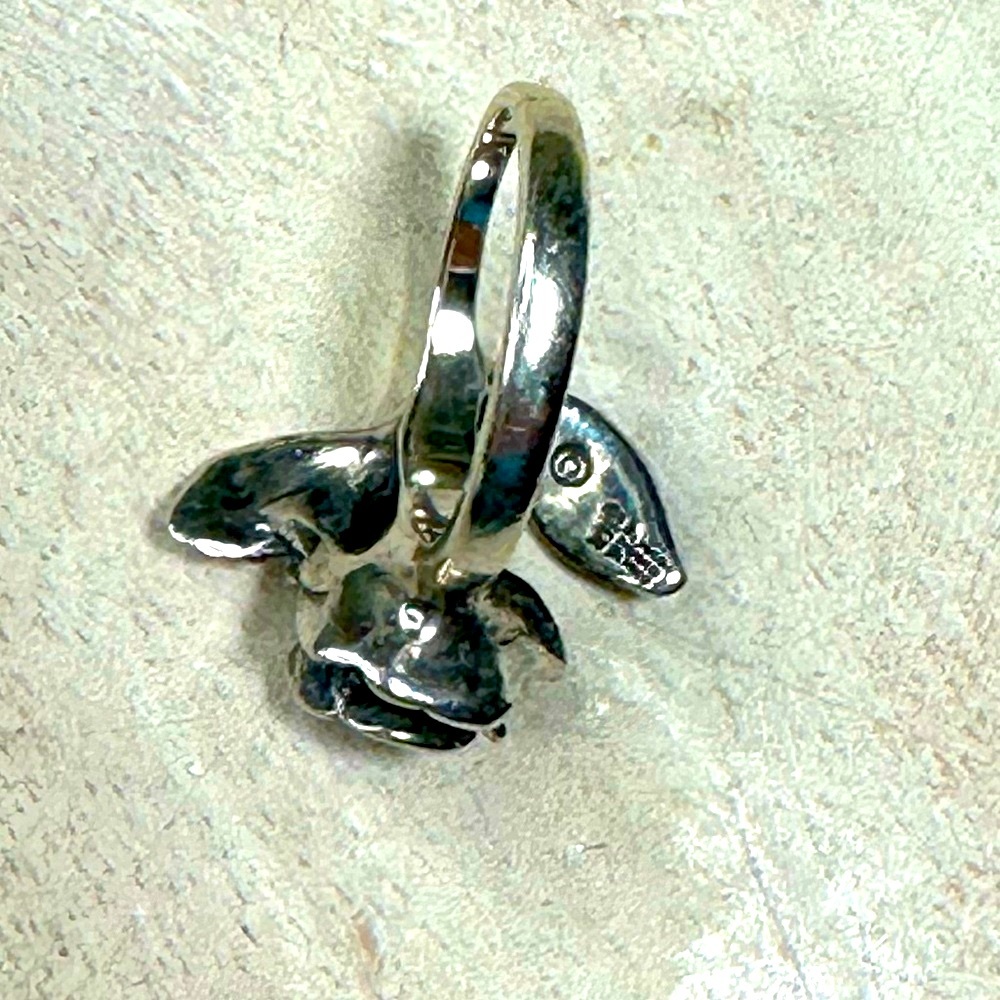 James Avery Rose Ring retired 925 extra small